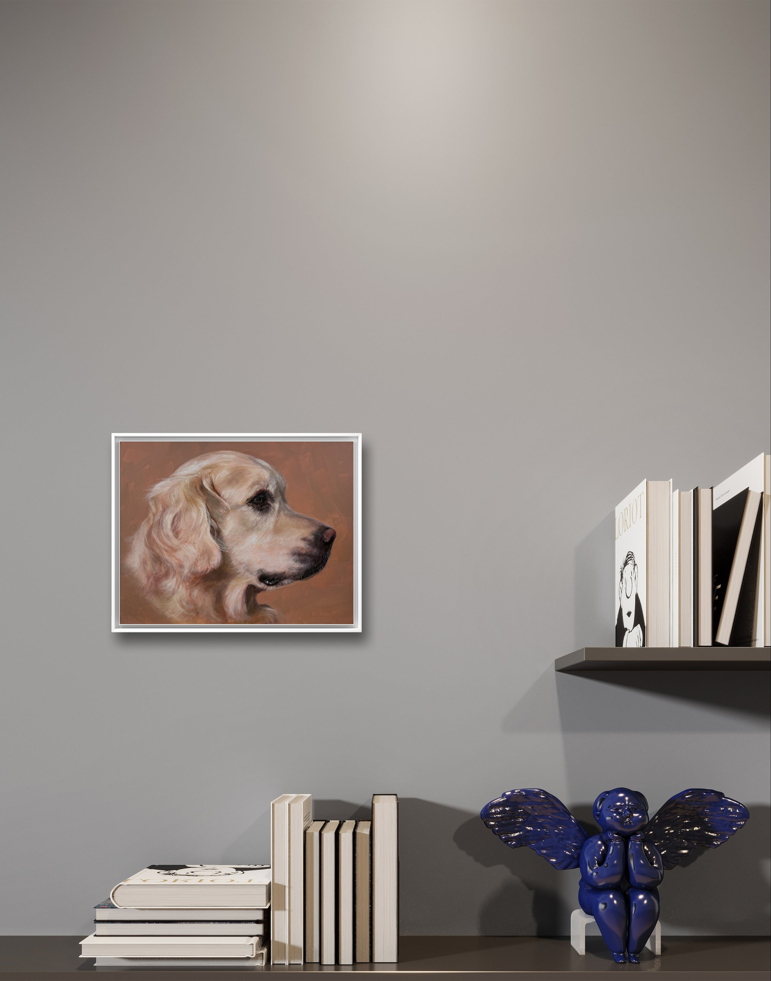 Portrait of a Golden Retreiver
