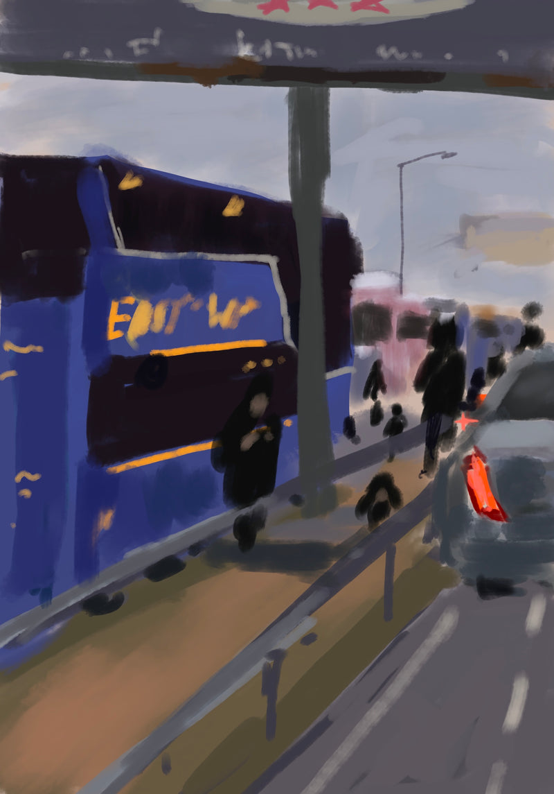 Passage. Ukrainian-Polish border, February 2022.