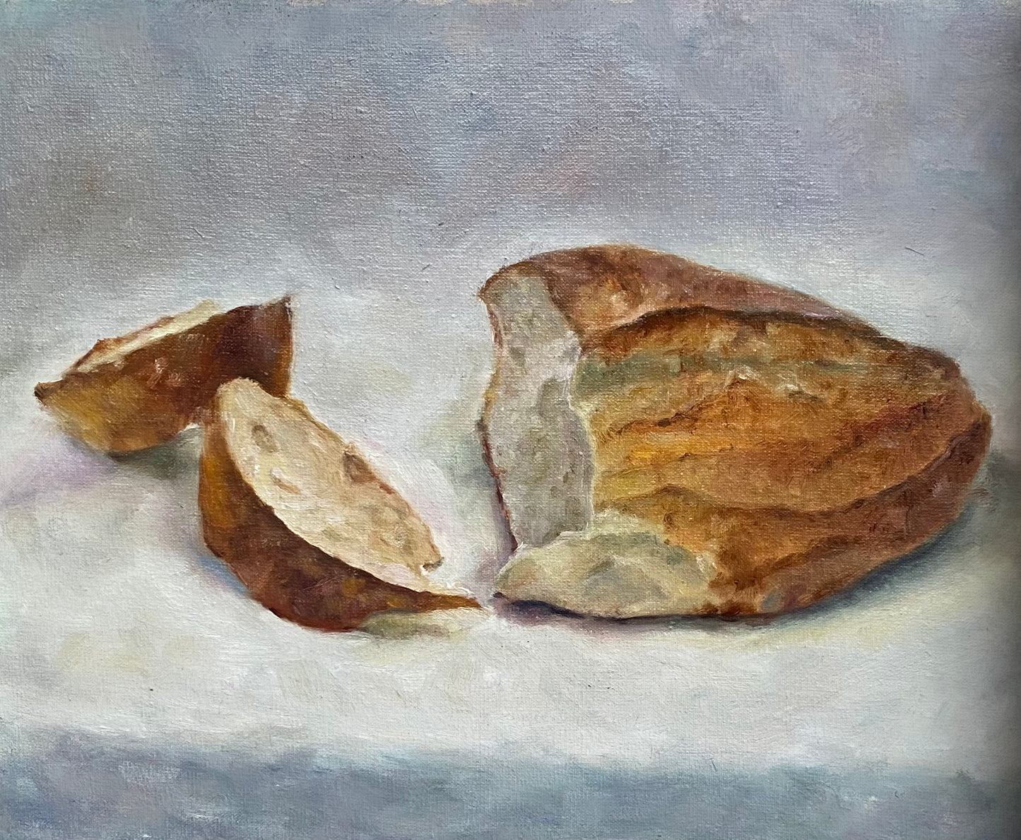 Oil painting 'Daily Bread'