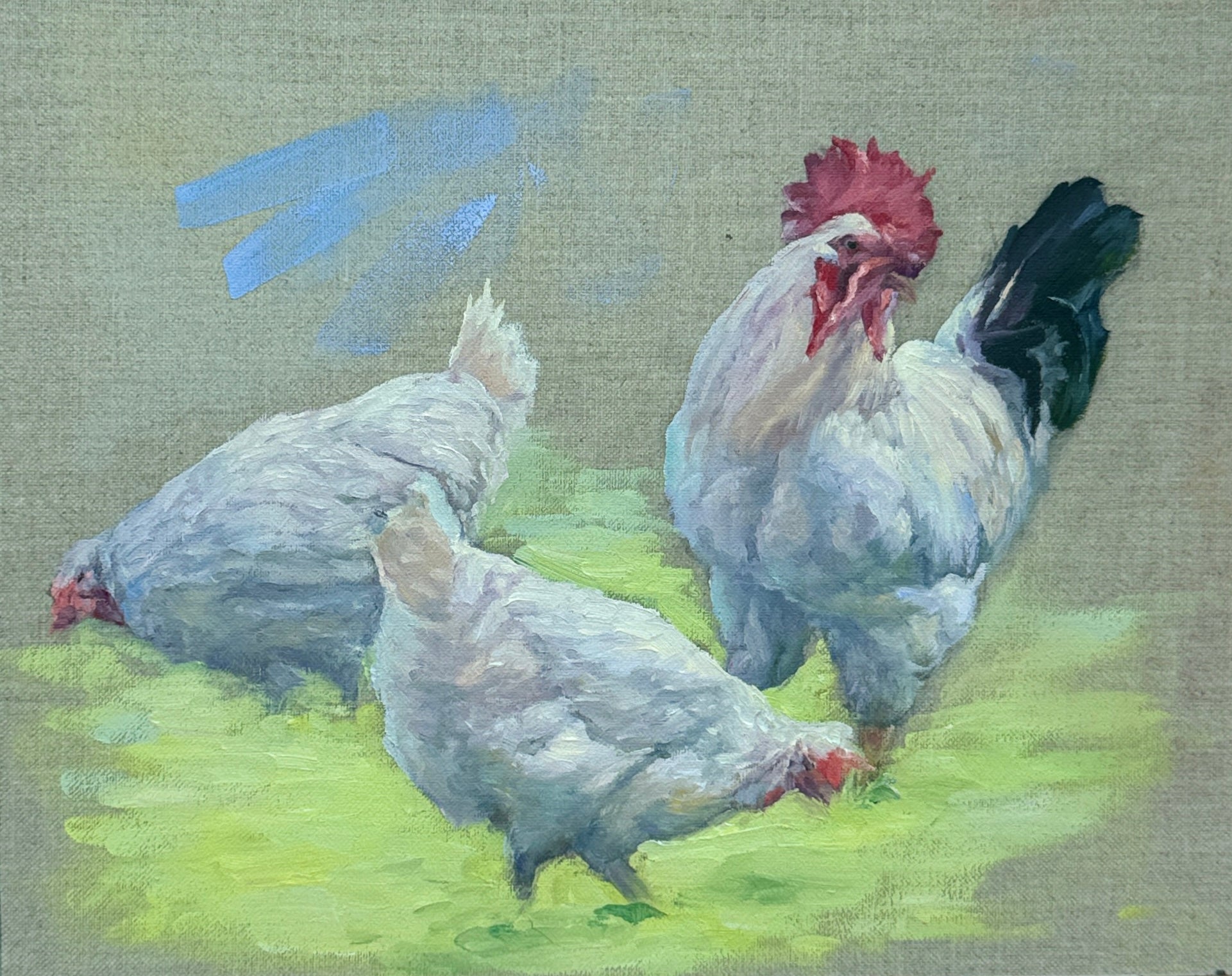 "Color Study: Hens'