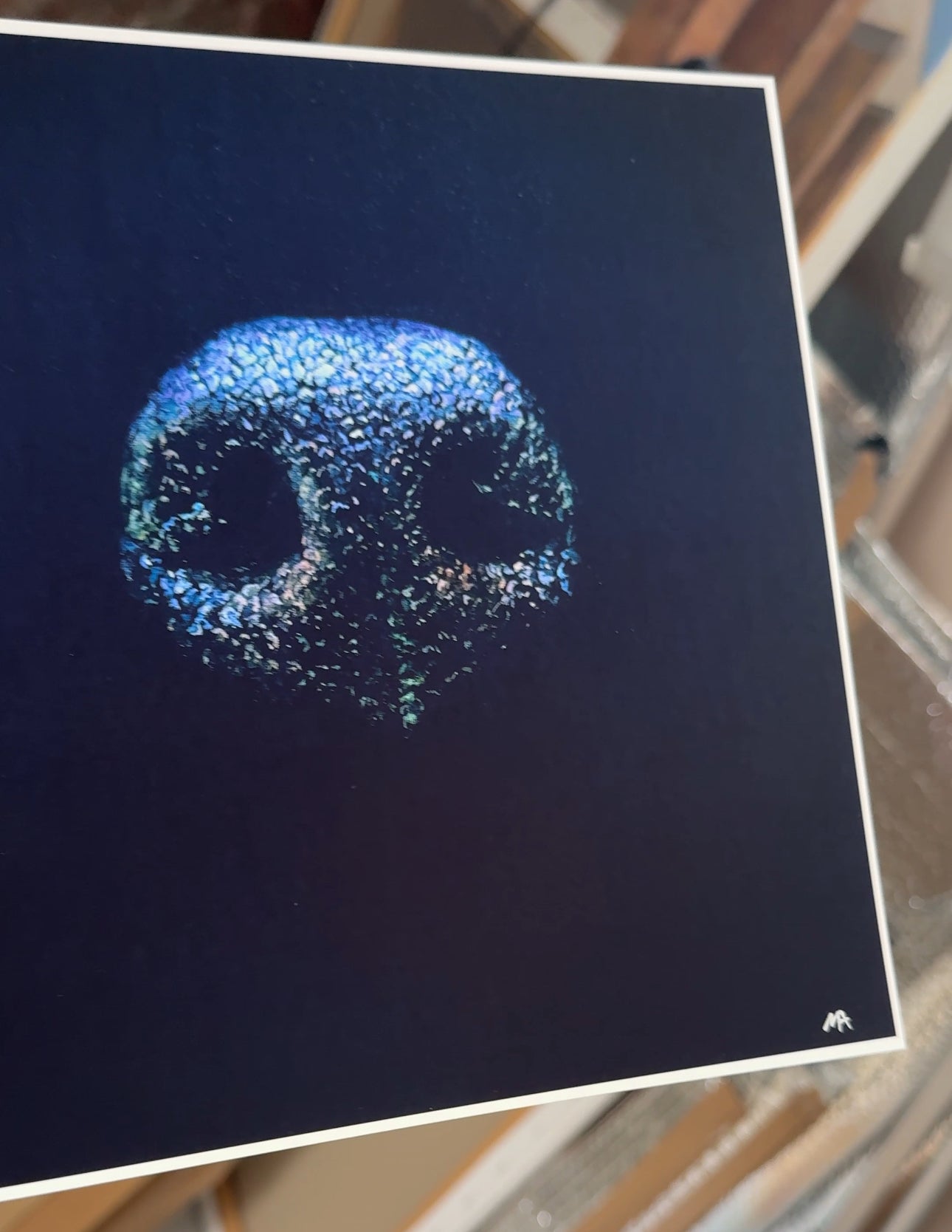 

Nose Knows Fine Art Print featuring a close-up of a dog’s nose by Laura Medvedieva